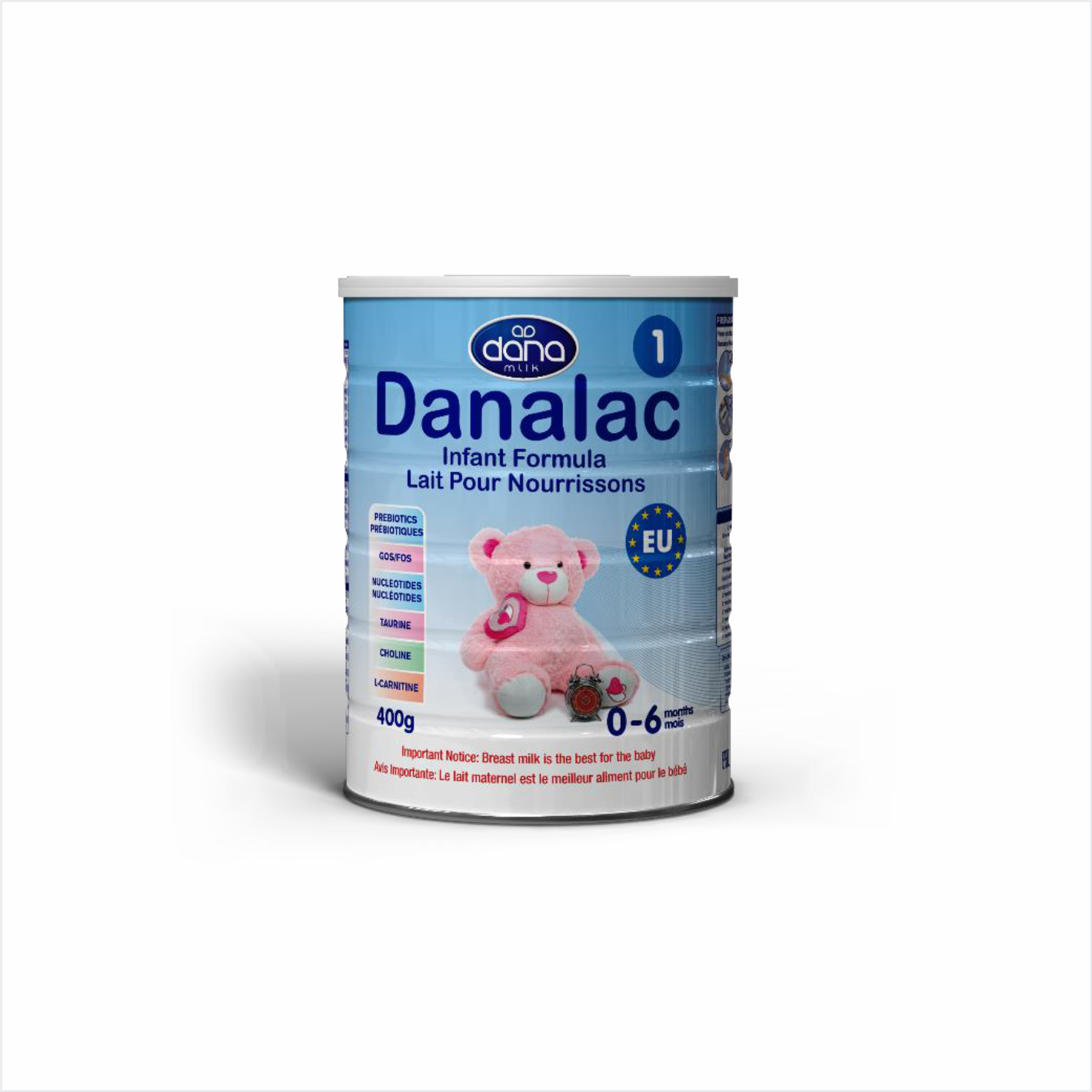 Хүүхдийн сүүн тэжээл-Danalac Infant Formula №1 400гр